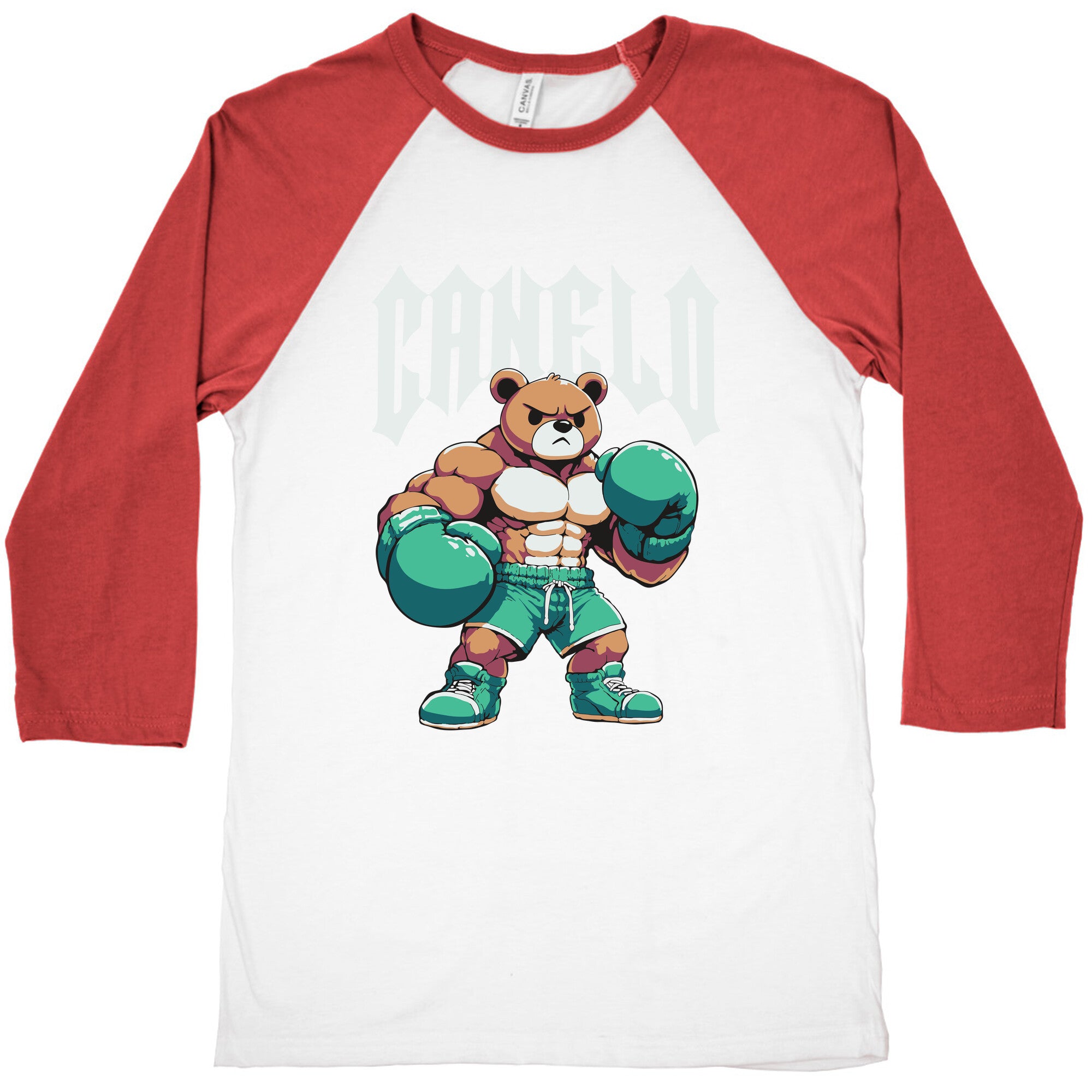 Canelo Teddy Bear Baseball Tee